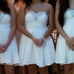 White Prom Dress
